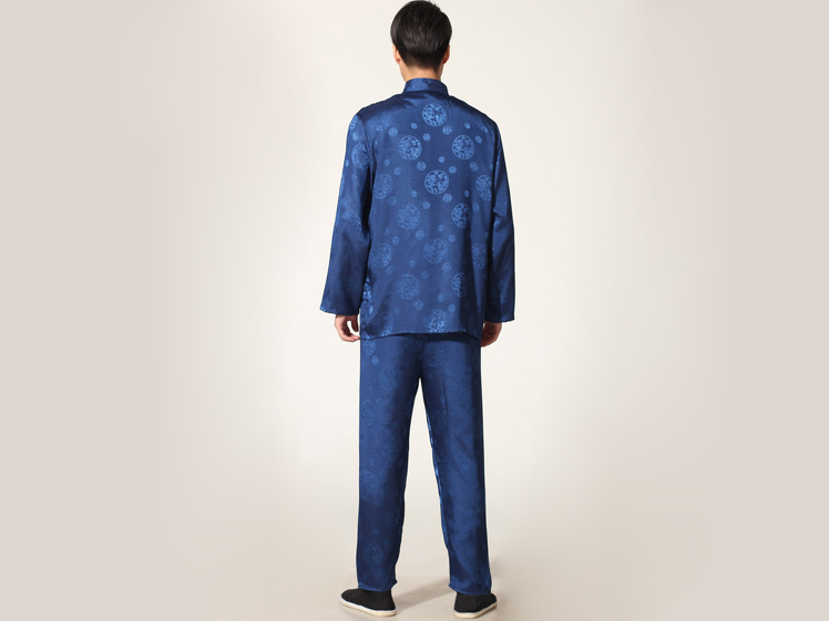 Tai Chi Clothing Long-sleeve Casual Style Linen Suit